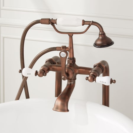 A large image of the Signature Hardware 913702-31 Signature Hardware-913702-31-Oil Rubbed Bronze Detail