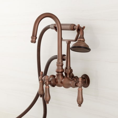 A large image of the Signature Hardware 917402-4 Signature Hardware-917402-4-Oil Rubbed Bronze Detail