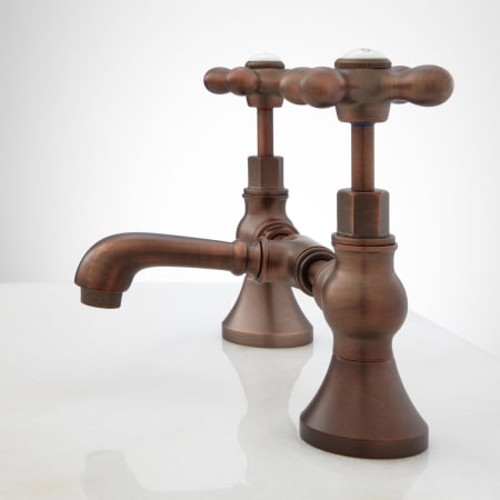 A large image of the Signature Hardware 918022 Signature Hardware-918022-Oil Rubbed Bronze - Side