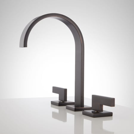 A large image of the Signature Hardware 920335-NO Signature Hardware-920335-NO-Dark Antique Bronze - Side