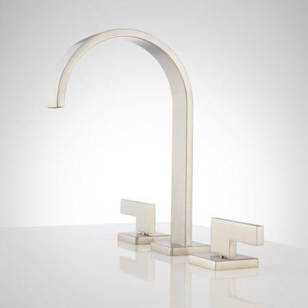 A large image of the Signature Hardware 920335-NO Signature Hardware-920335-NO-Satin Nickel - Side