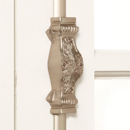 A large image of the Signature Hardware 920740 Signature Hardware-920740-Brushed Nickel-Guide Detail