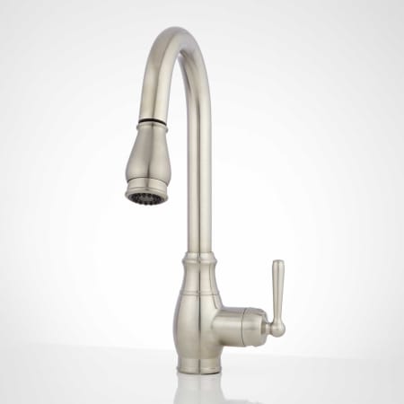 A large image of the Signature Hardware 921264 Signature Hardware-921264-Alternate View - Brushed Nickel