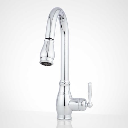 A large image of the Signature Hardware 921264 Signature Hardware-921264-Alternate View - Chrome