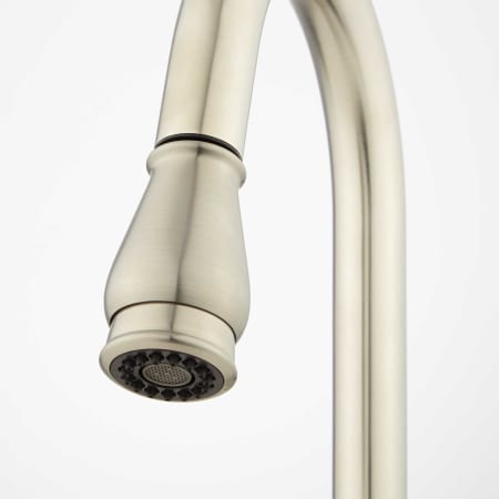 A large image of the Signature Hardware 921264 Signature Hardware-921264-Sprayer Close Up - Brushed Nickel