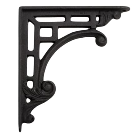 A large image of the Signature Hardware 922253 Signature Hardware-922253-Black Powder Coat-Side View