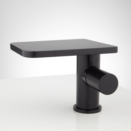 A large image of the Signature Hardware 927743-NO Signature Hardware-927743-NO-Black - Side