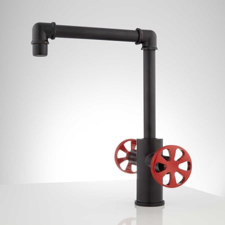 A large image of the Signature Hardware 929281-NO Signature Hardware-929281-NO-Black - Side