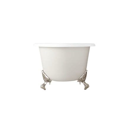 Signature Hardware 415192 Sage Green / Brushed Nickel Feet ...