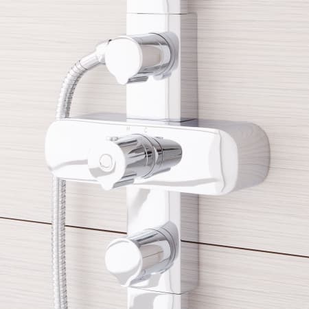 A large image of the Signature Hardware 931424 Signature Hardware-931424-Chrome Detail
