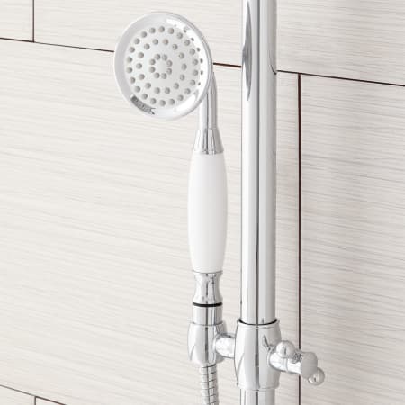 A large image of the Signature Hardware 939624 Signature Hardware-939624-Chrome Hand Shower