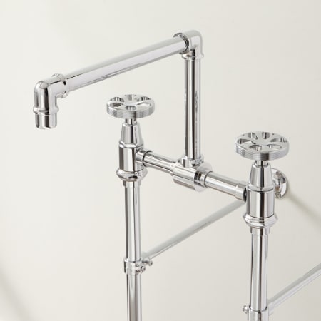 A large image of the Signature Hardware 940006 Signature Hardware-940006-Chrome Detail