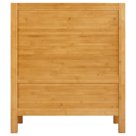 A large image of the Signature Hardware 941077-R Signature Hardware-941077-R-Back View Vanity Base Only