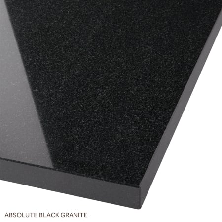 A large image of the Signature Hardware 941086 Signature Hardware-941086-Absolute Black Close Up