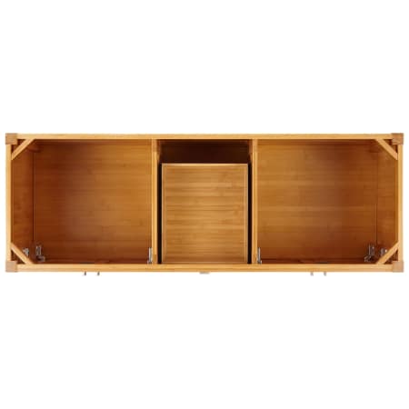 A large image of the Signature Hardware 941087-1 Signature Hardware-941087-1-Top View Vanity Base Only