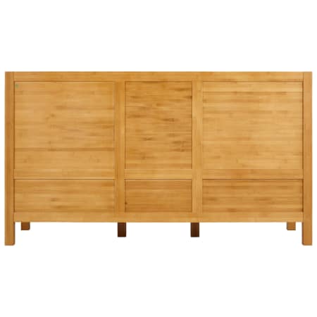 A large image of the Signature Hardware 941087-8 Signature Hardware-941087-8-Back View Vanity Base Only