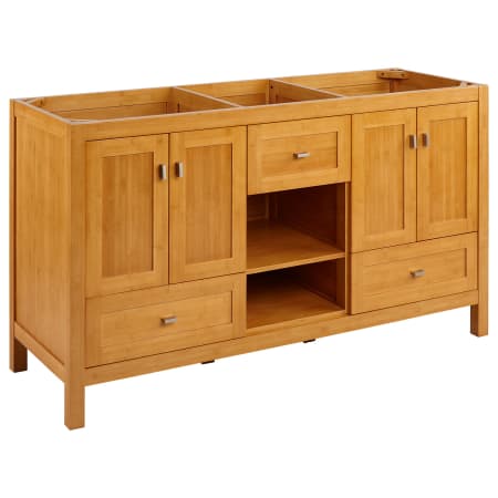A large image of the Signature Hardware 941087-8 Signature Hardware-941087-8-Vanity Base Only at Angle