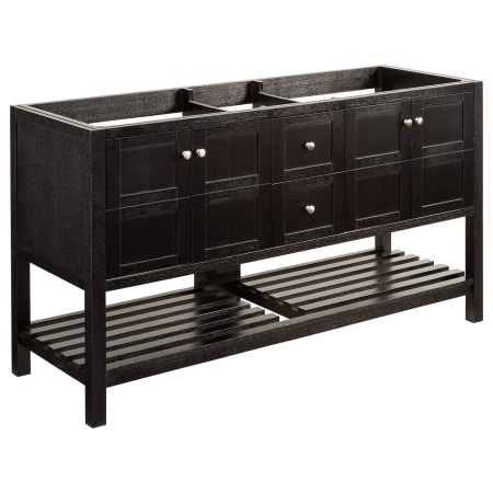 A large image of the Signature Hardware 942024-8 Signature Hardware-942024-8-Vanity Cabinet Base Only at Angle