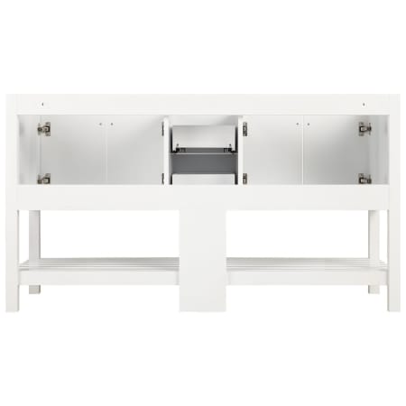 A large image of the Signature Hardware 942024-8 Signature Hardware-942024-8-Vanity Cabinet Base Only Back View
