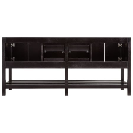 A large image of the Signature Hardware 942025-8 Signature Hardware-942025-8-Vanity Cabinet Base Only Back View