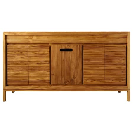A large image of the Signature Hardware 942059-1 Signature Hardware-942059-1-Vanity Cabinet Base Only Front View