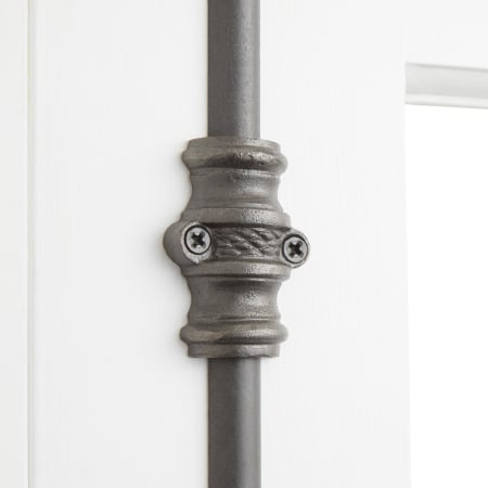 A large image of the Signature Hardware 942100 Signature Hardware-942100-Antique Iron-Guide Detail