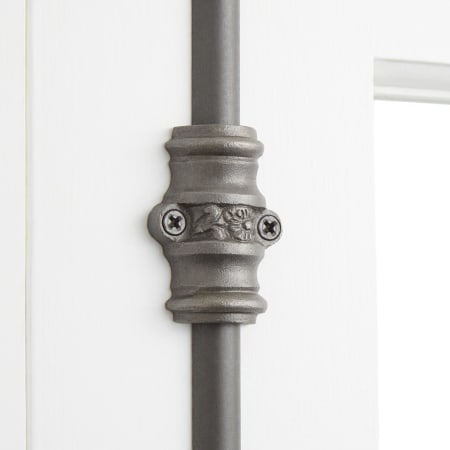 A large image of the Signature Hardware 942112 Signature Hardware-942112-Antique Iron-Guide Detail