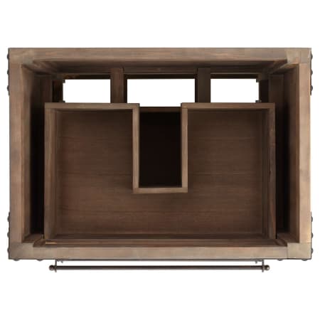 A large image of the Signature Hardware 942173-8 Signature Hardware-942173-8-Vanity Cabinet Base Only Top View