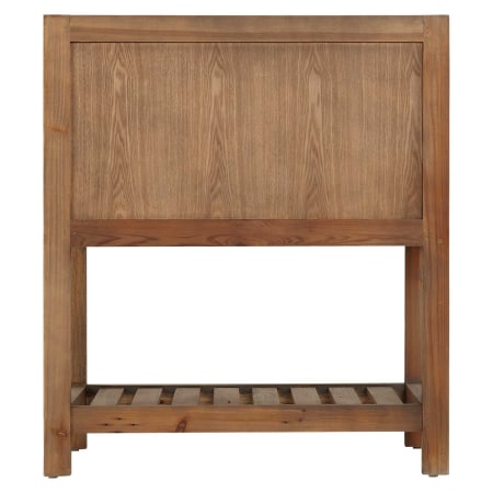A large image of the Signature Hardware 942247-8 Signature Hardware-942247-8-Vanity Cabinet Base Only Back View