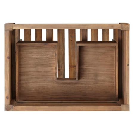 A large image of the Signature Hardware 942249-R Signature Hardware-942249-R-Vanity Cabinet Base Only Top View
