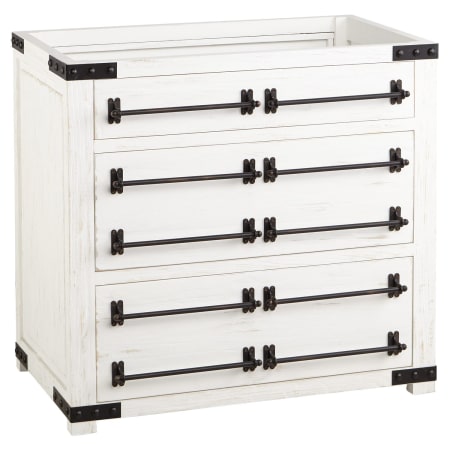 A large image of the Signature Hardware 942285-8 Signature Hardware-942285-8-Vanity Cabinet Base Only at Angle