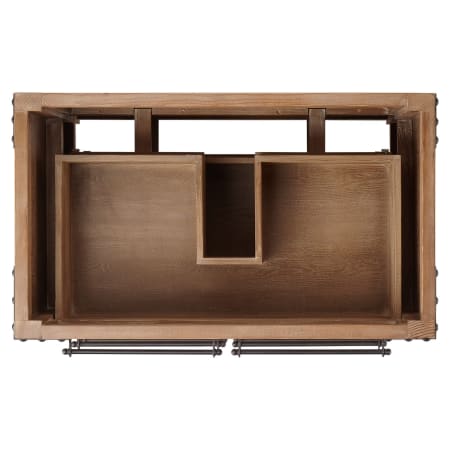 A large image of the Signature Hardware 942285-8 Signature Hardware-942285-8-Vanity Cabinet Base Only Top View