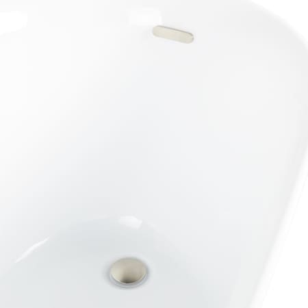A large image of the Signature Hardware 946122-67 Tub Detail