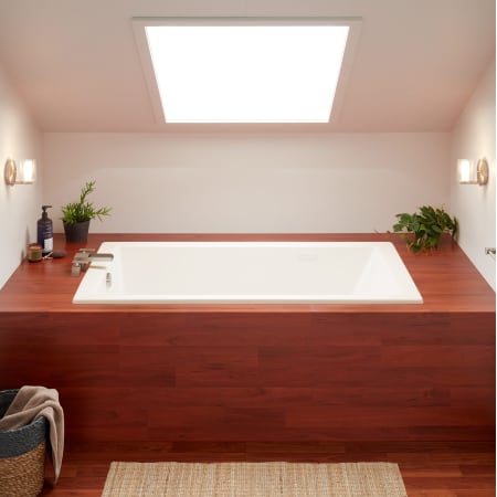 Signature Hardware 447029 White Sitka 66" x 36" Drop In ...