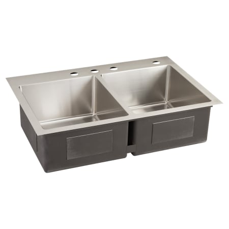 sink signature hardware drop kitchen hole stainless double ortega undermount steel single bowl signaturehardware