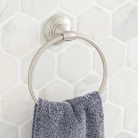 A large image of the Signature Hardware 948236 Brushed Nickel