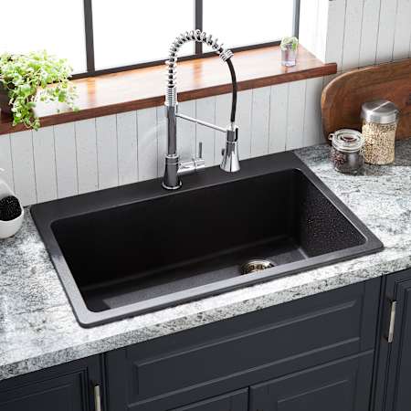 A large image of the Signature Hardware 948461 Black