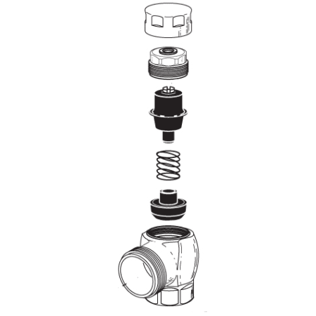 A large image of the Sloan 0388022 1 Inch