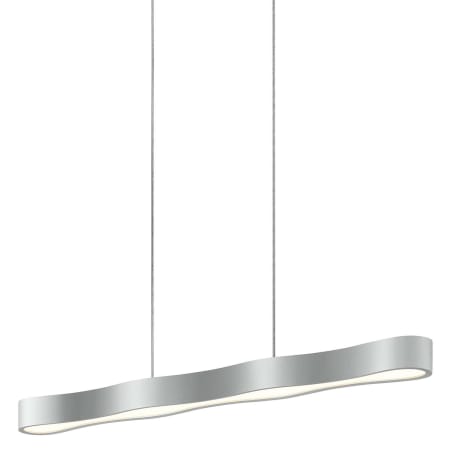 A large image of the Sonneman 1734 Bright Satin Aluminum