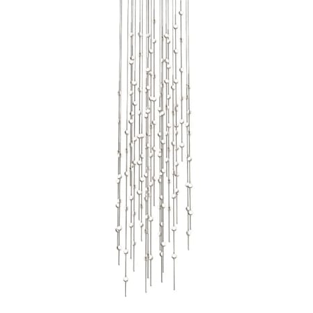 A large image of the Sonneman 2164W-27-J20 Satin Nickel / White Optical