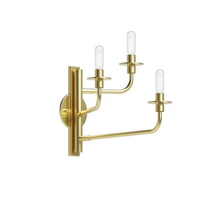 A large image of the Sonneman 4540 Satin Brass