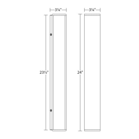 A large image of the Sonneman 7254-WL Alternate Image