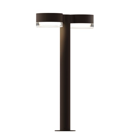 A large image of the Sonneman 7307.PC.FH-WL Textured Bronze