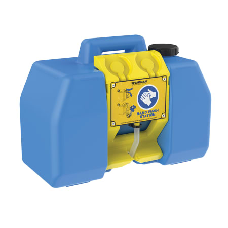 A large image of the Speakman HW-4400  Blue / Yellow