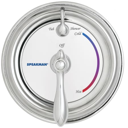 A large image of the Speakman CPT-3400 Polished Chrome