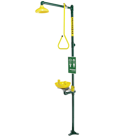 A large image of the Speakman SE-697 Yellow / Green