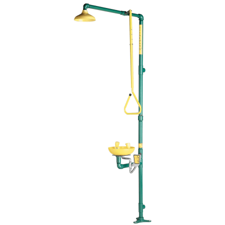 A large image of the Speakman SE-697-ADA Yellow / Green