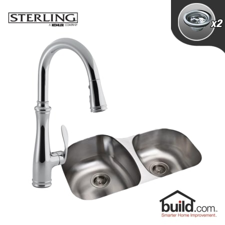 A large image of the Sterling 11723/K-560 Polished Chrome Faucet