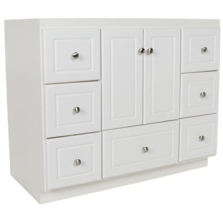 A large image of the Strasser Ultraline-42-7-Vanity Satin White