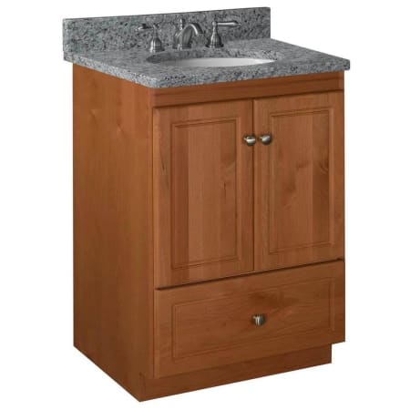 A large image of the Strasser Ultraline-24-1-Vanity Medium Alder